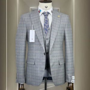 Gray Turkish men suit