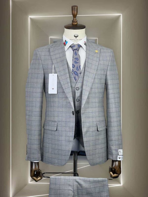 Gray Turkish men suit