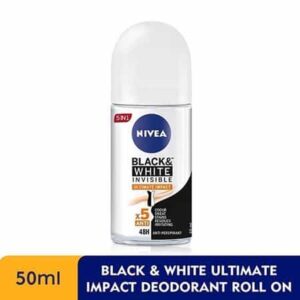 Nivea black and white invisible roll on