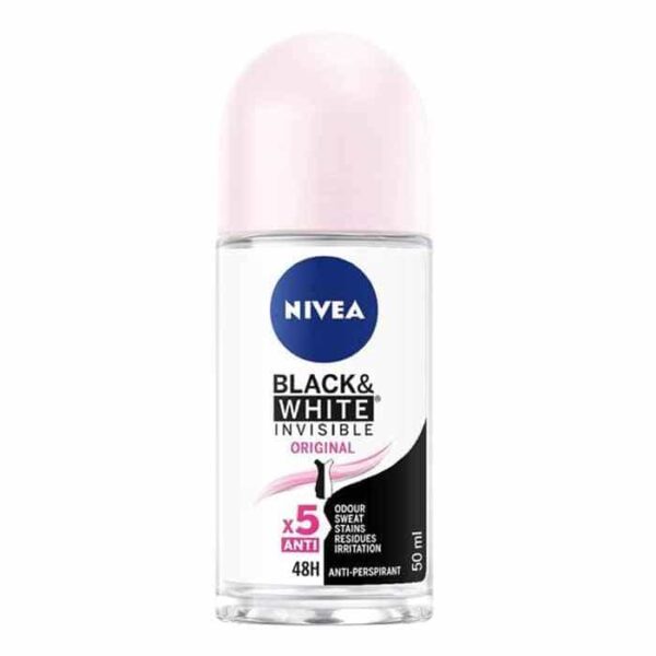 Nivea black and white invisible roll on