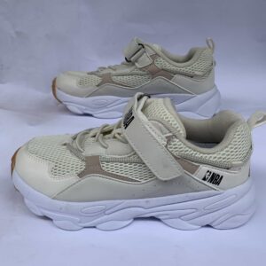 Modern children sneakers with comfort