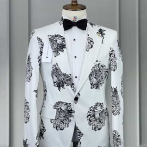 white & black designer suit-p-400$