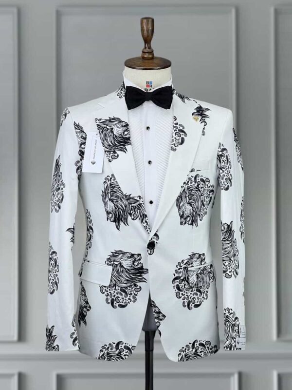 white & black designer suit-p-400$