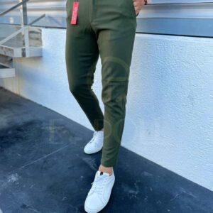 Forest green E Poll trouser -p-20$