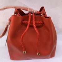 Red Carpisa Bucket Handbag