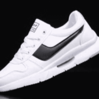 White & Black Nike WearAllDay sneakers